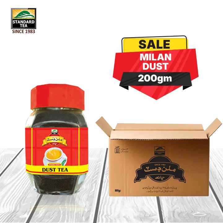 Milan Dust Jar Carton – 40 Pieces (200 Gram)