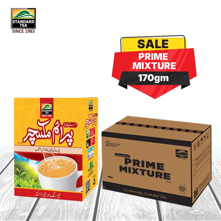Prime Mixture Tea Carton – 60 Pieces (170 Gram)