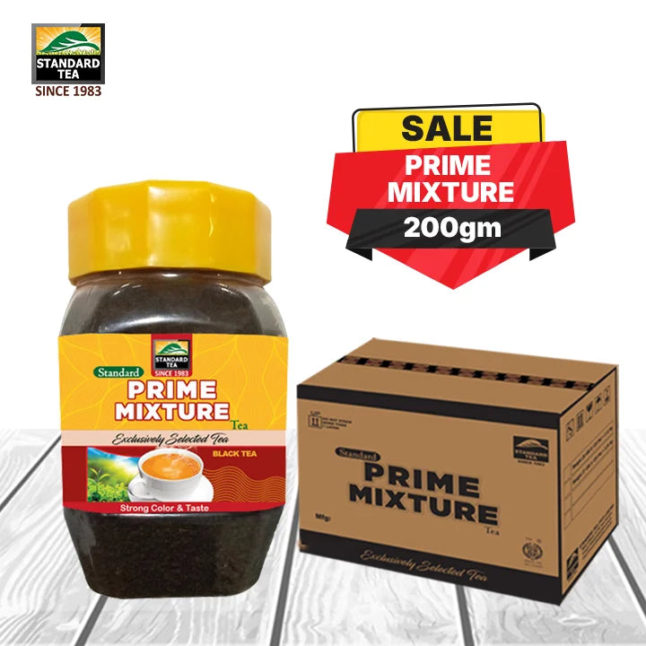 Prime Mixture Tea Jar Carton – 40 Pieces (200 Gram)