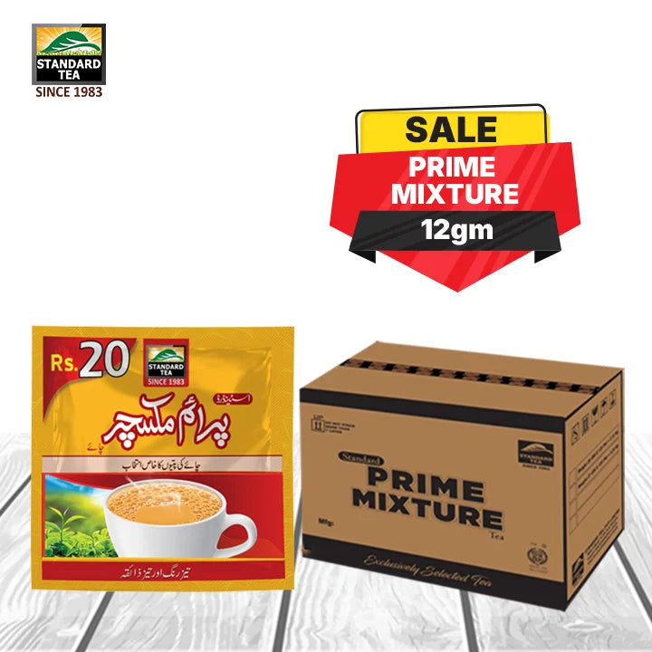 Prime Mixture Tea Sachet Carton – 300 Pieces (12 Gram)