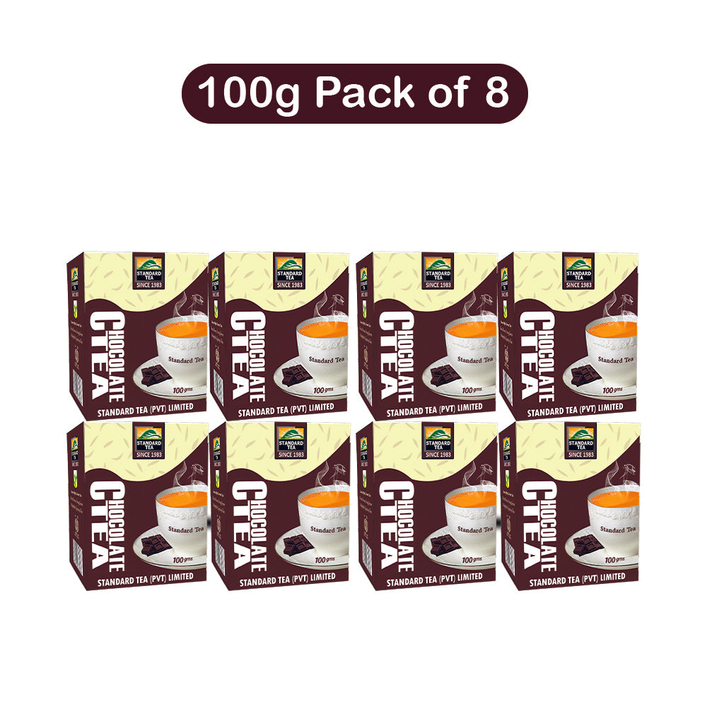 Chocolate Tea 100 gm Pack of 8